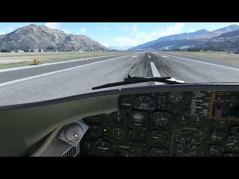 MSFS Caribou - Takeoff (Cockpit POV)