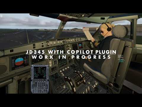 CoPilot plugin (Work In Progress) for JD345 Airliner / X-Plane 11