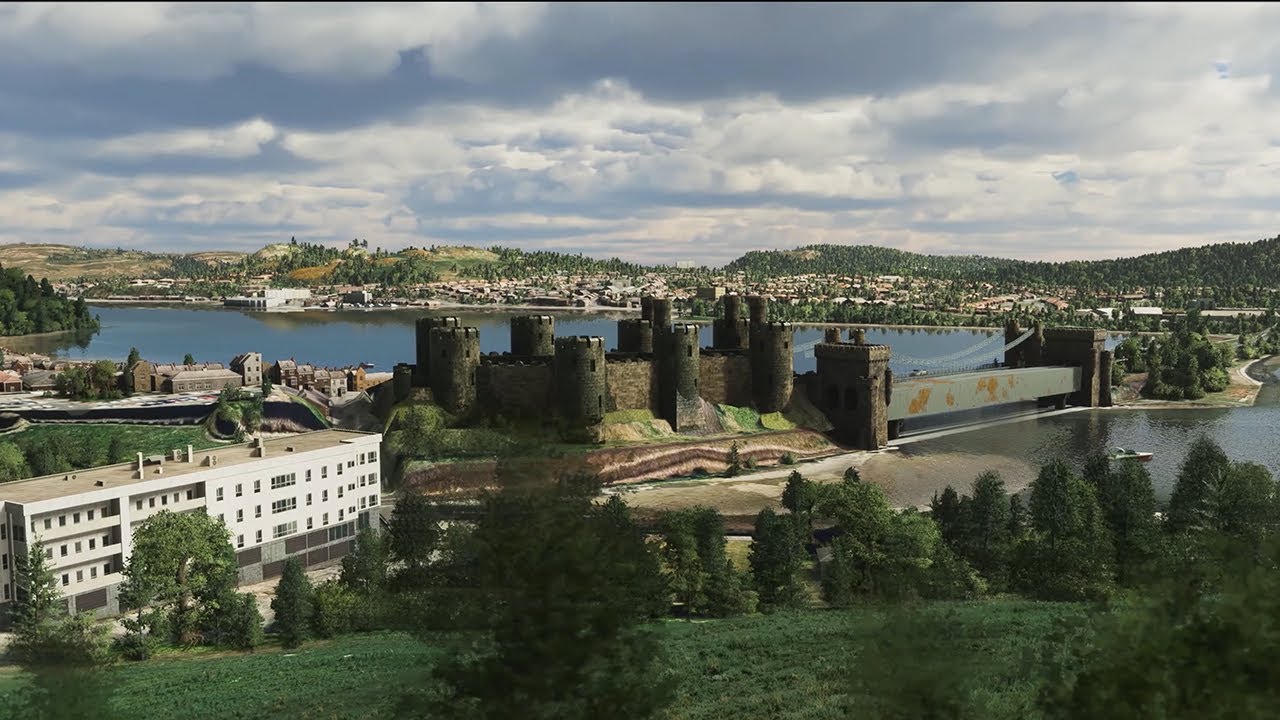 Orbx EU Great Britain Central for Microsoft Flight Simulator.
