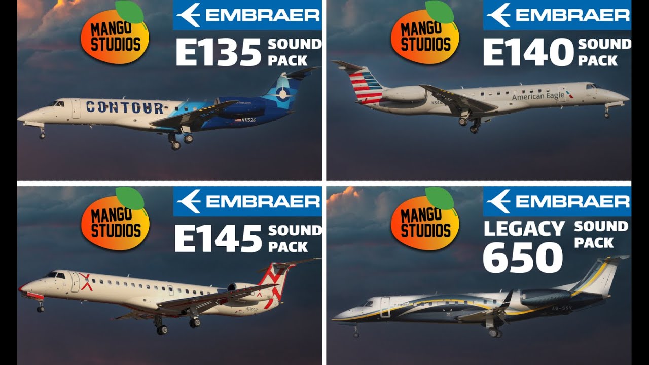 Mango Studios X-Crafts ERJ Family Sound Pack