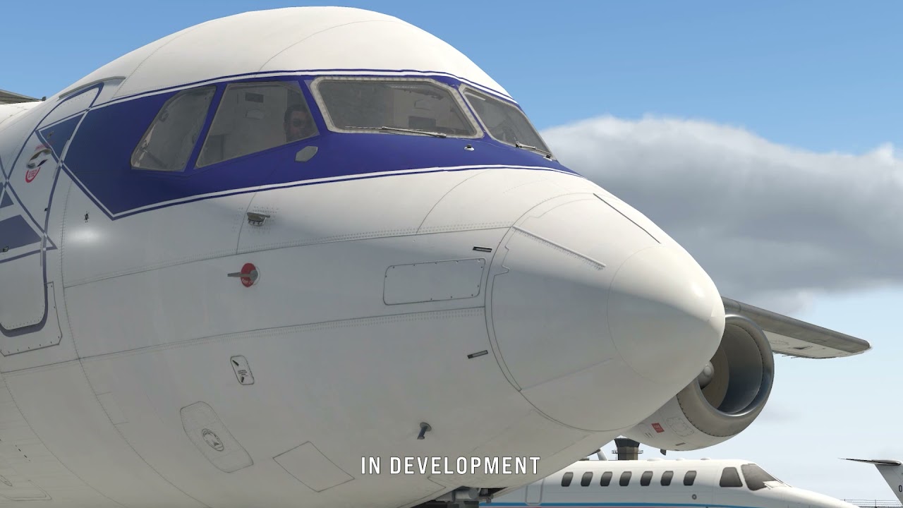 146 Professional X-Plane from Just Flight In development Video  - Coming Soon