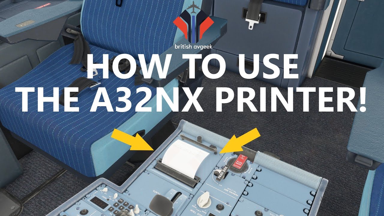 Flybywire A32NX PRINTER Now Working! [Tutorial] | Microsoft Flight Simulator 2020 Airbus A320neo