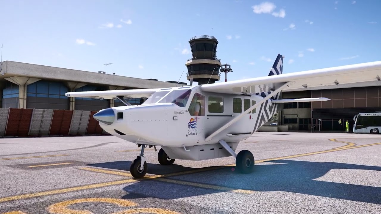 SWS Airvan teaser - Fly to Greece! #msfs2020 #msfs2024 #flightsim #aviation