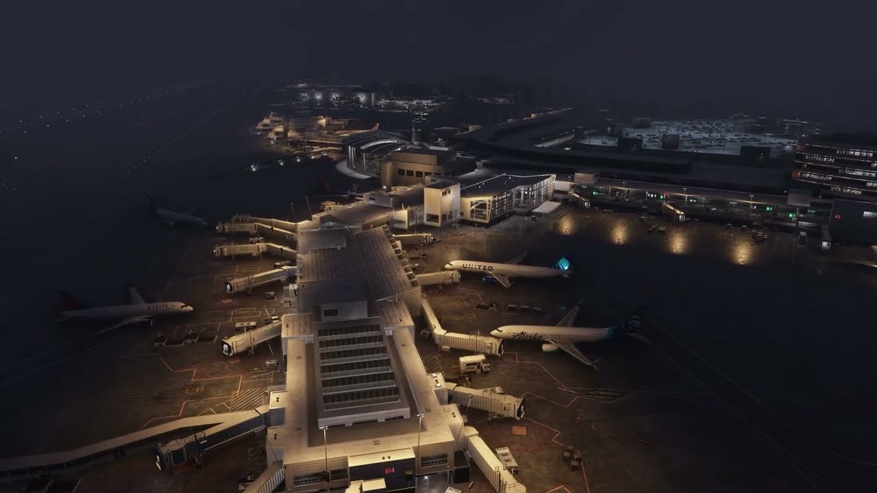 Seattle–Tacoma | KSEA | MSFS 2024 | MSFS 2020 | Microsoft Flight Simulator