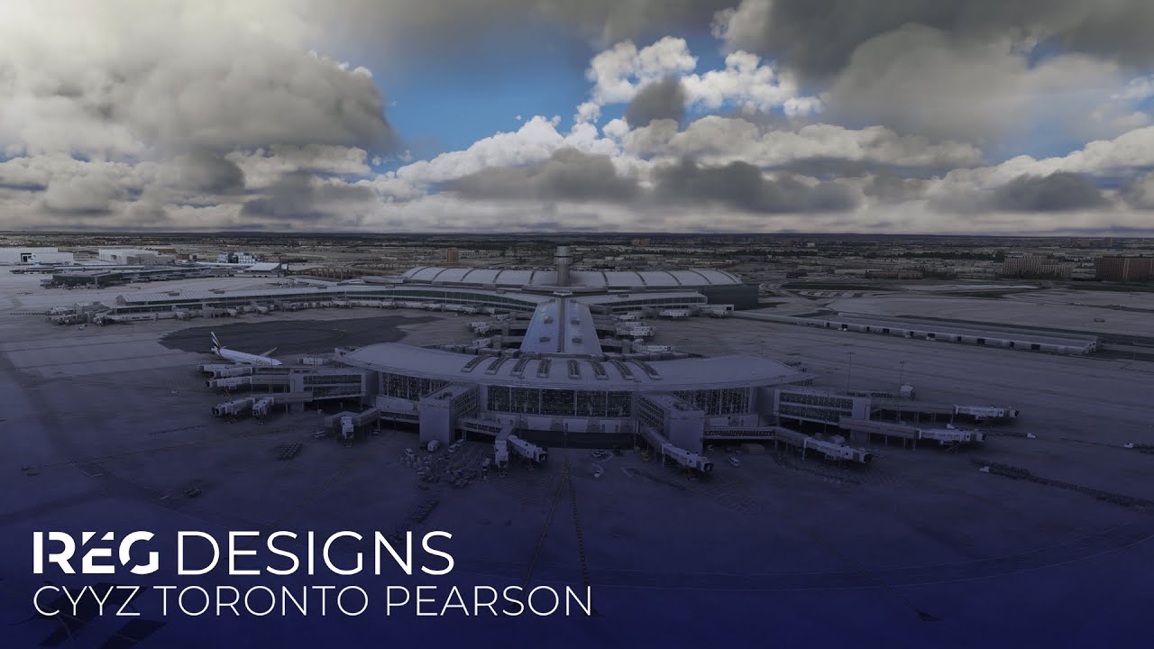RegDesigns - CYYZ Toronto Pearson | Microsoft Flight Simulator [Official Trailer]
