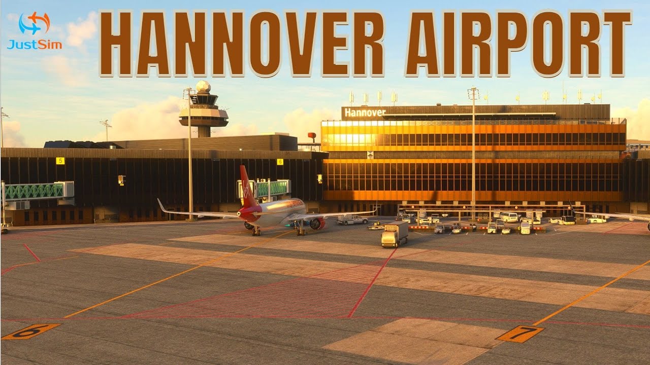 LATEST Hannover Intl Airport | Microsoft Flight Simulator 2020