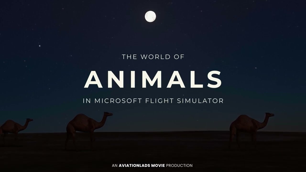 Animals for MSFS - A Global Animal Kingdom for #fs2020 #msfs2020 #msfs #flightsim [OUT NOW]