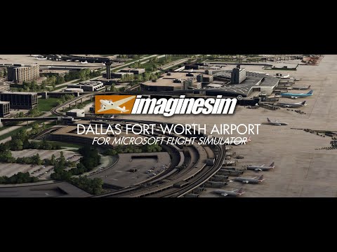 Imaginesim Dallas Fort-Worth for Microsoft Flight Simulator