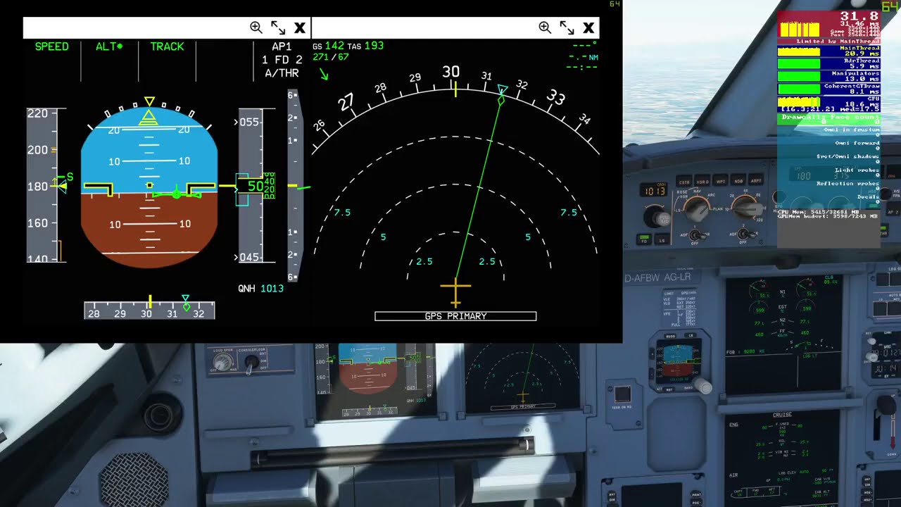 FBW A32NX | TRK/FPA Mode