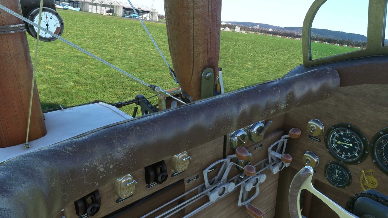 Red Wing Simulations Farman F.60 - Engine Start Runup