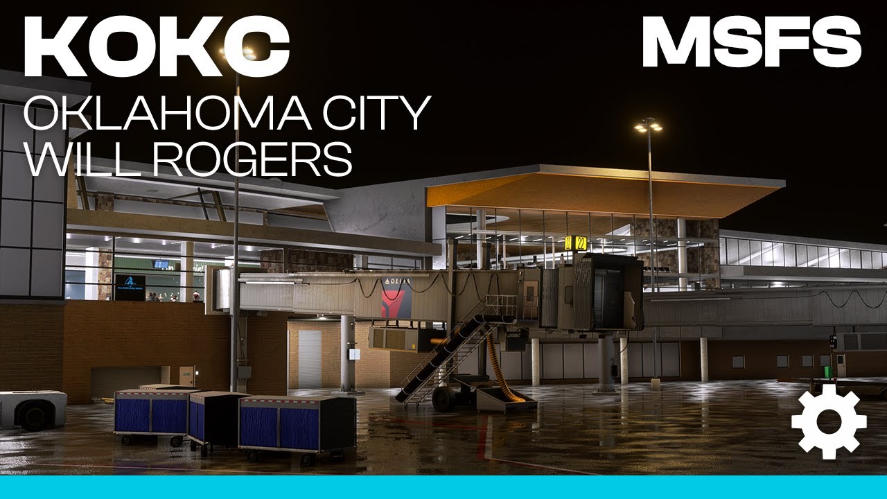 iniBuilds Oklahoma City Will Rogers World Airport (KOKC) for Microsoft Flight Simulator
