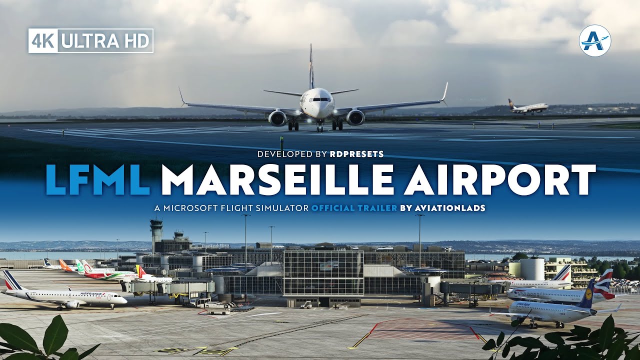 RDPresets | Marseille Airport | Microsoft Flight Simulator [Official Trailer]