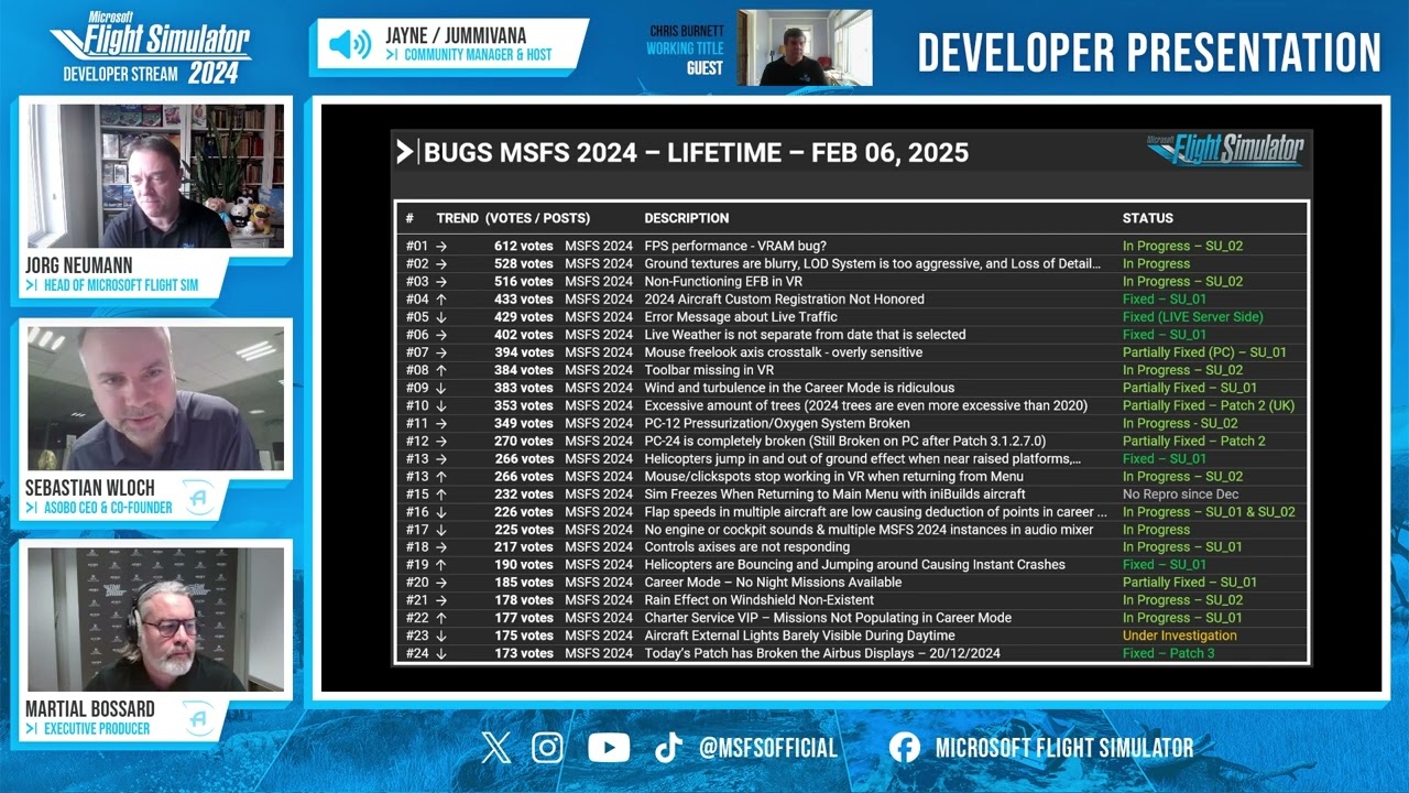 February 2025 Developer Stream