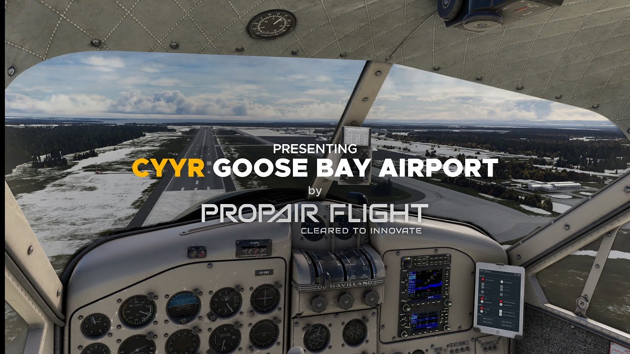 🛫 Now Available: CYYR Goose Bay (Canada) for MSFS 2020 & 2024