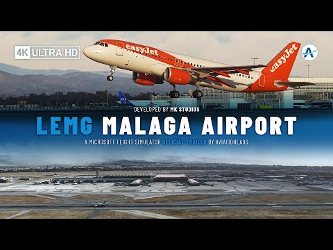 MK Studios | Malaga Airport | Microsoft Flight Simulator [Official Trailer]