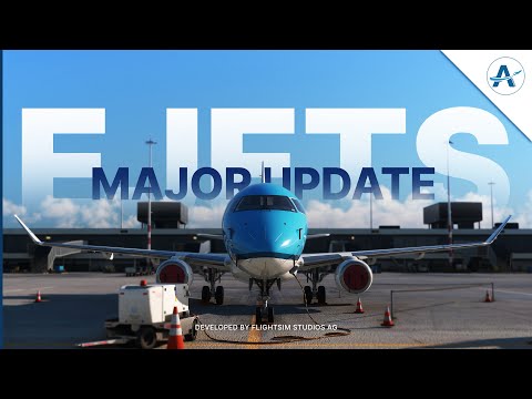 Microsoft Flight Simulator | Update E-Jets Family by FlightSim Studio AG | Official Trailer