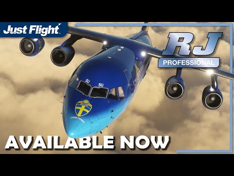 RJ Professional MSFS Release Video | Available Now | Just Flight