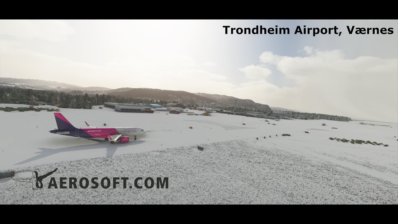 MSFS - Aerosoft - Trondheim - Official Video