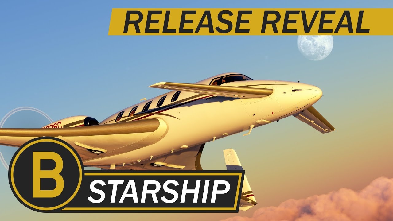 Black Square Starship MSFS Release Reveal I Just Flight