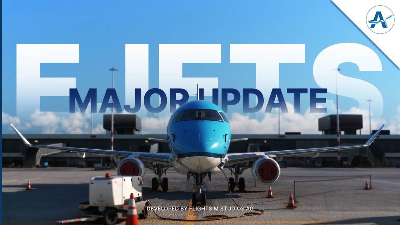 Microsoft Flight Simulator | Update E-Jets Family by FlightSim Studio AG | Official Trailer