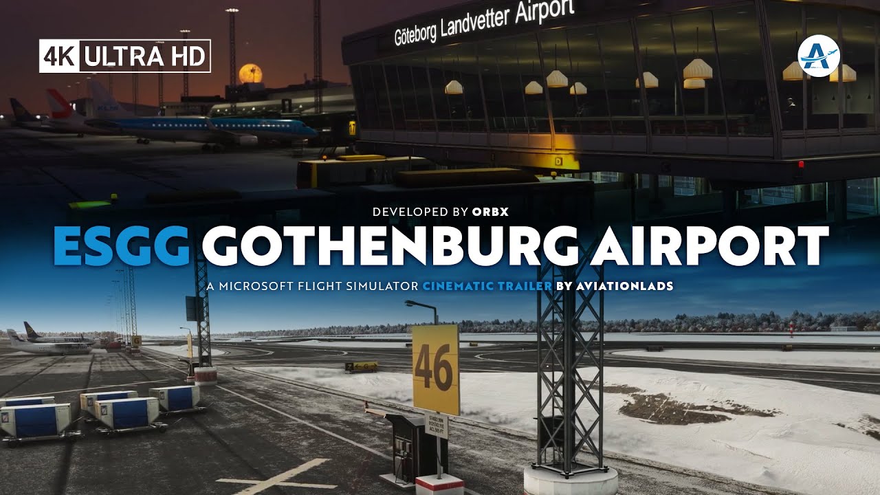 Orbx - Gothenburg-Landvetter Airport | Microsoft Flight Simulator #freeupdate