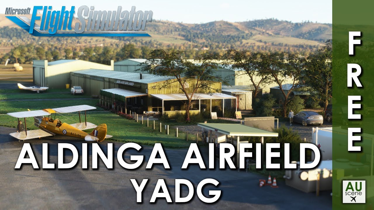 Payware Quality for FREE? - AUscene Aldinga Airfield (YADG) MSFS