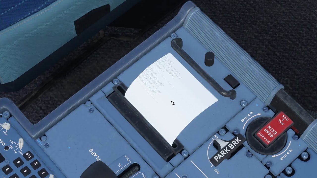 FBW A32NX | Printer