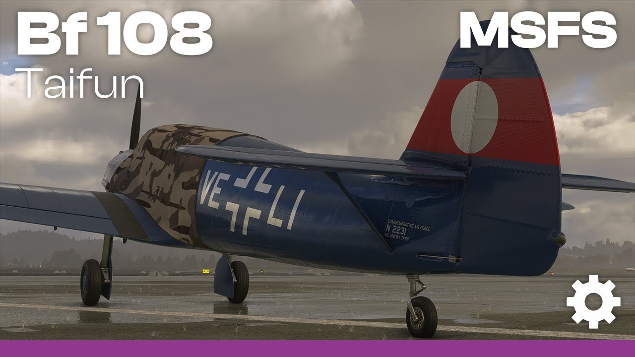 iniBuilds Bf 108 Taifun for Microsoft Flight Simulator