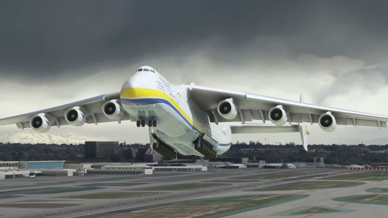 iniBuilds/Microsoft - An-225 for MFS Takeoff (Chase Camera)