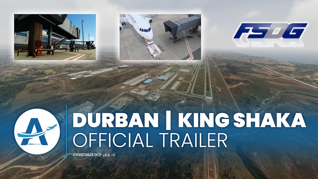 FSDG - Durban | Prepar3D v5 [Official Trailer]