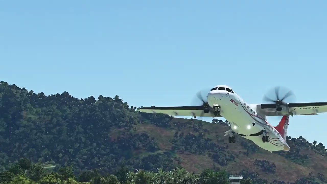 MSFS ATR-72 - Sound Example (FlyBy)