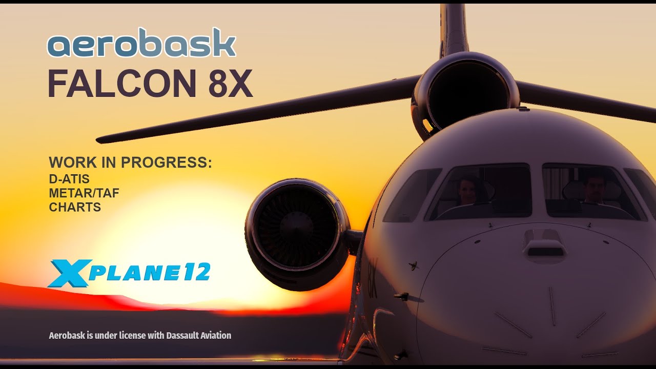 Aerobask Falcon 8X - WIP - avionics overview - 1