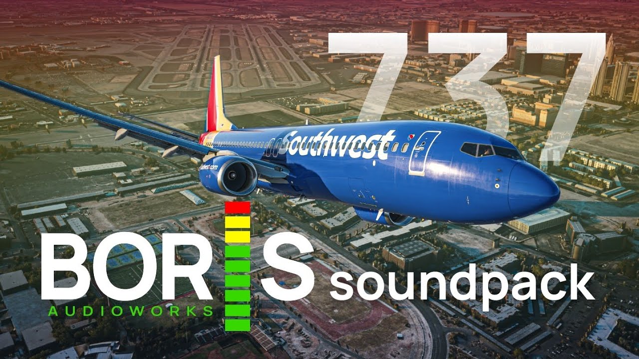 Boris Audio Works - PMDG 737NG Soundpack Trailer and Showcase