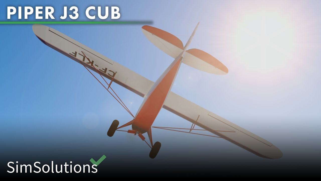 SimSolutions Piper J3 Cub - The Trailer