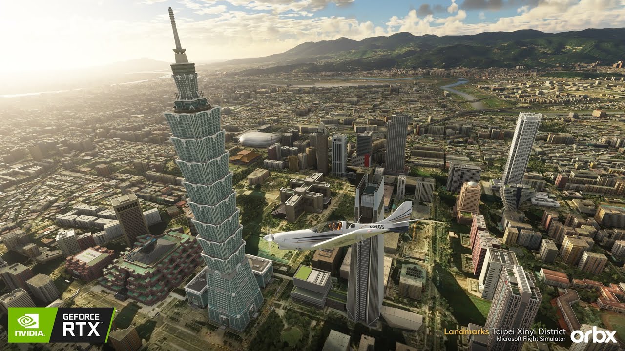 NVIDIA & Orbx bring you Taipei Xinyi District for MSFS!