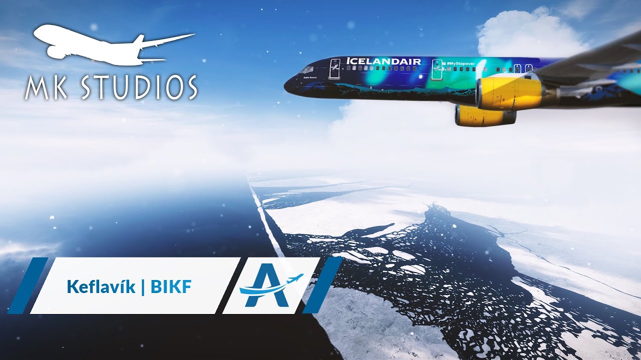 MK-Studios - Keflavík Airport for Prepar3D v4+ [Official Trailer]