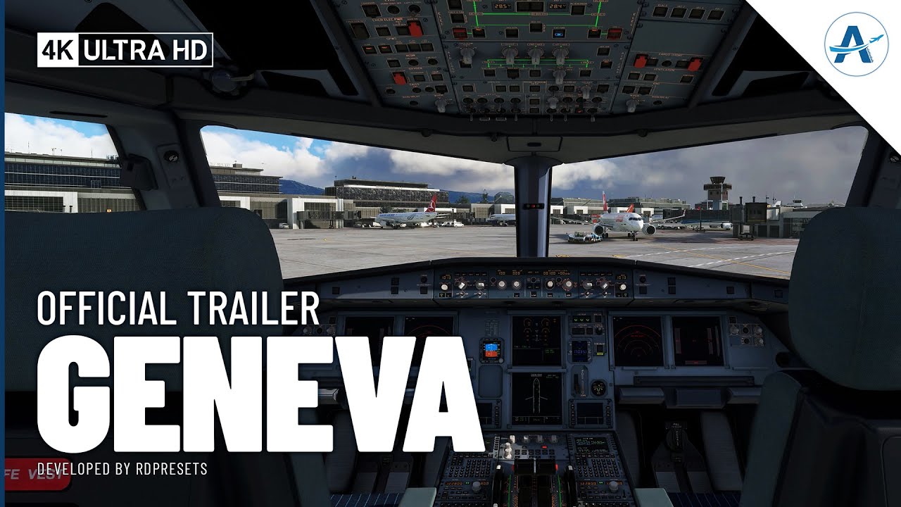 RDPresets | Geneva Airport | Microsoft Flight Simulator [Official Trailer]