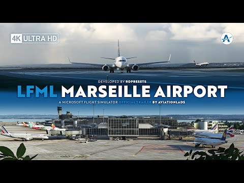 RDPresets | Marseille Airport | Microsoft Flight Simulator [Official Trailer]