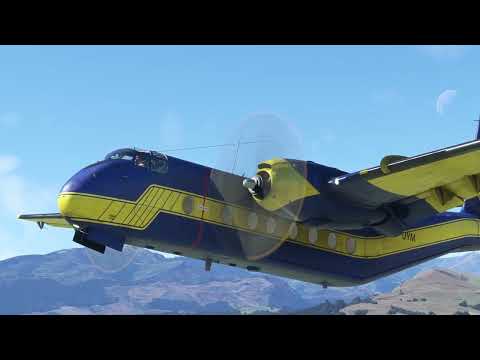 MSFS Caribou - Takeoff (External POV)