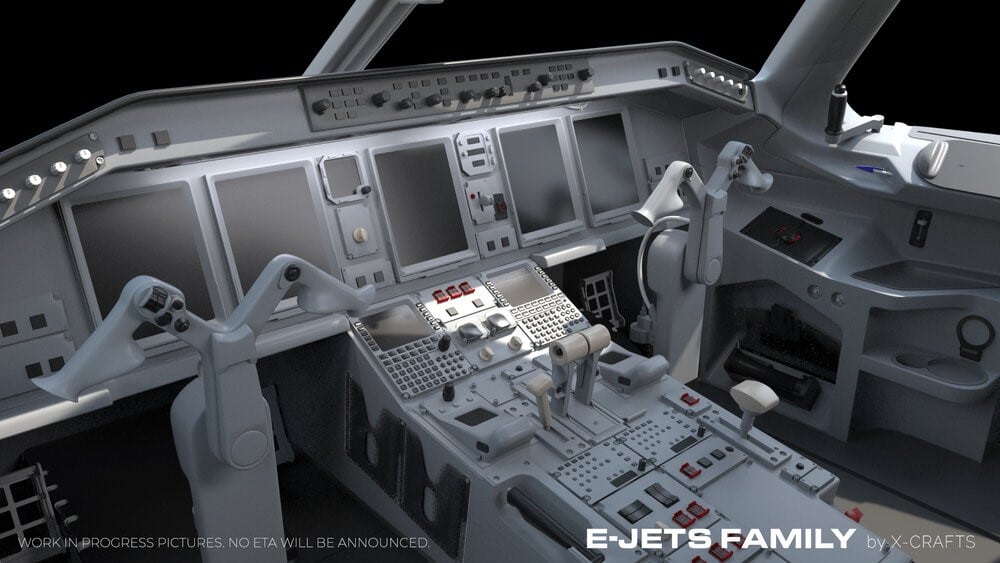 X-Crafts Previews E-Jets Family for X-Plane 11 - X-Crafts, X-Plane