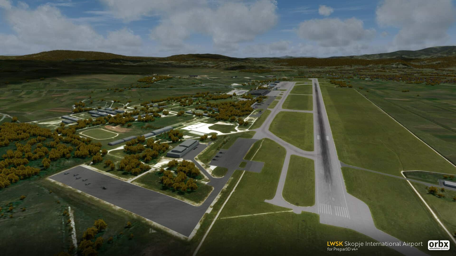Orbx Releases Freeware Skopje International Airport for P3D - Orbx, Prepar3D