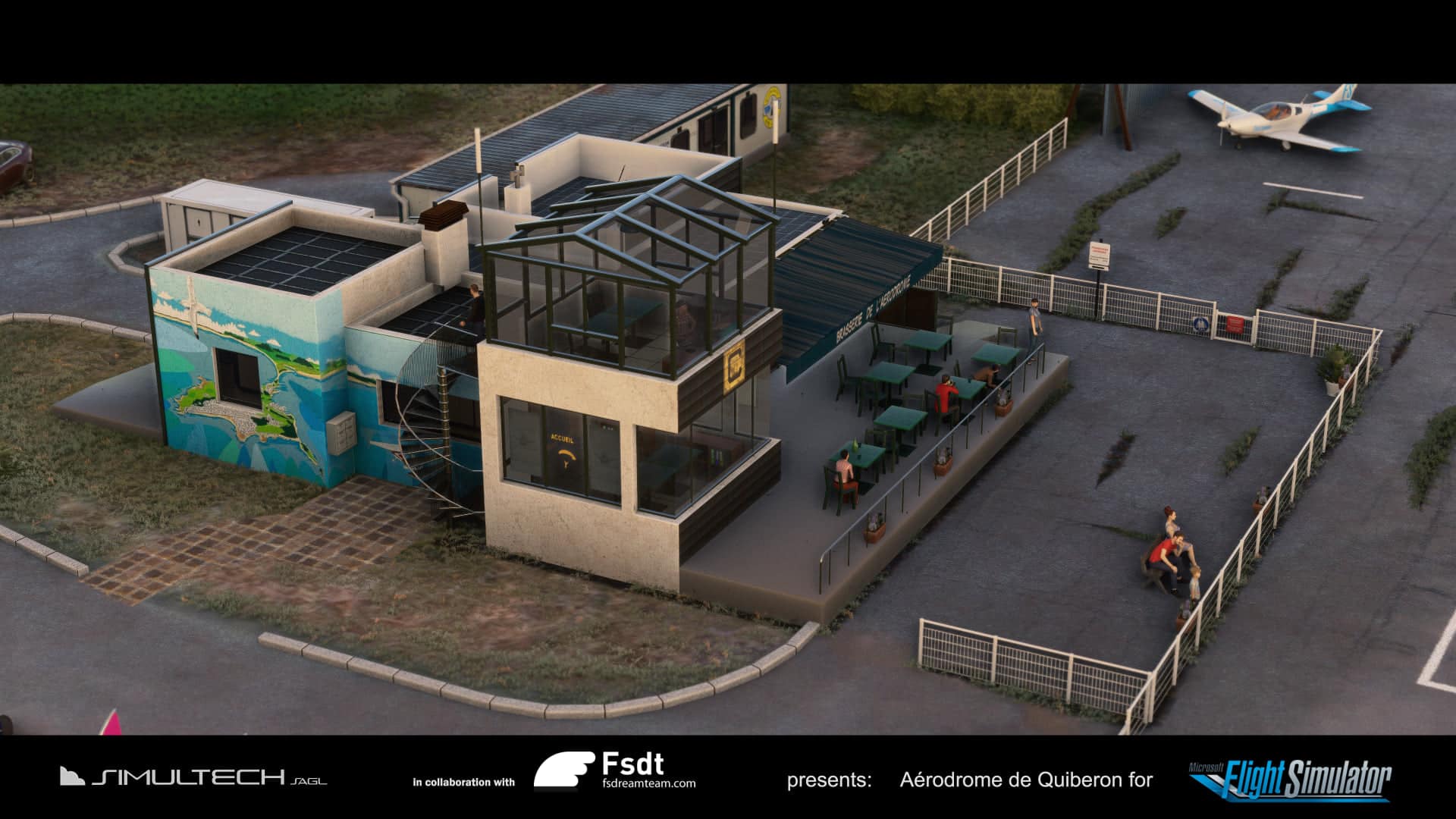 FSDreamTeam Releases Quiberon Airport for MSFS - Simultech Sagl