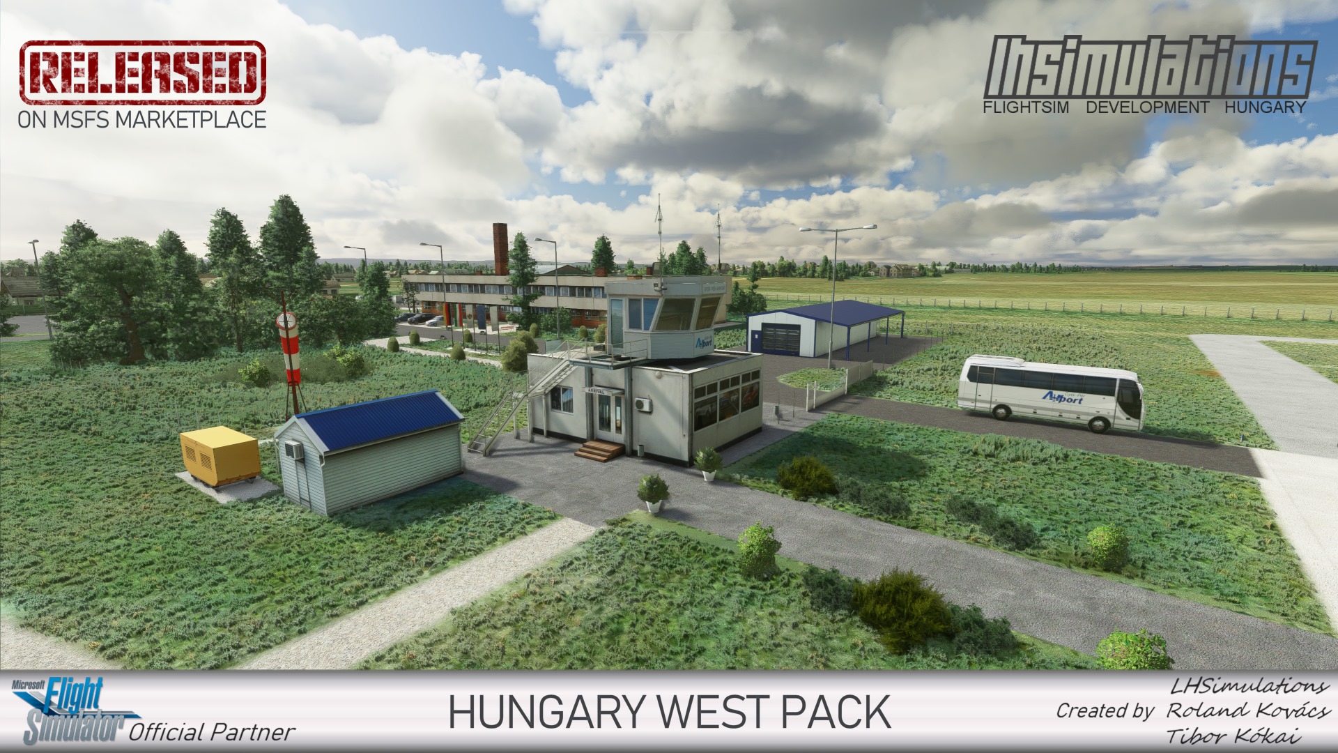 LHSimulations Releases Hungary West Pack for MSFS - LHSimulations, Microsoft Flight Simulator
