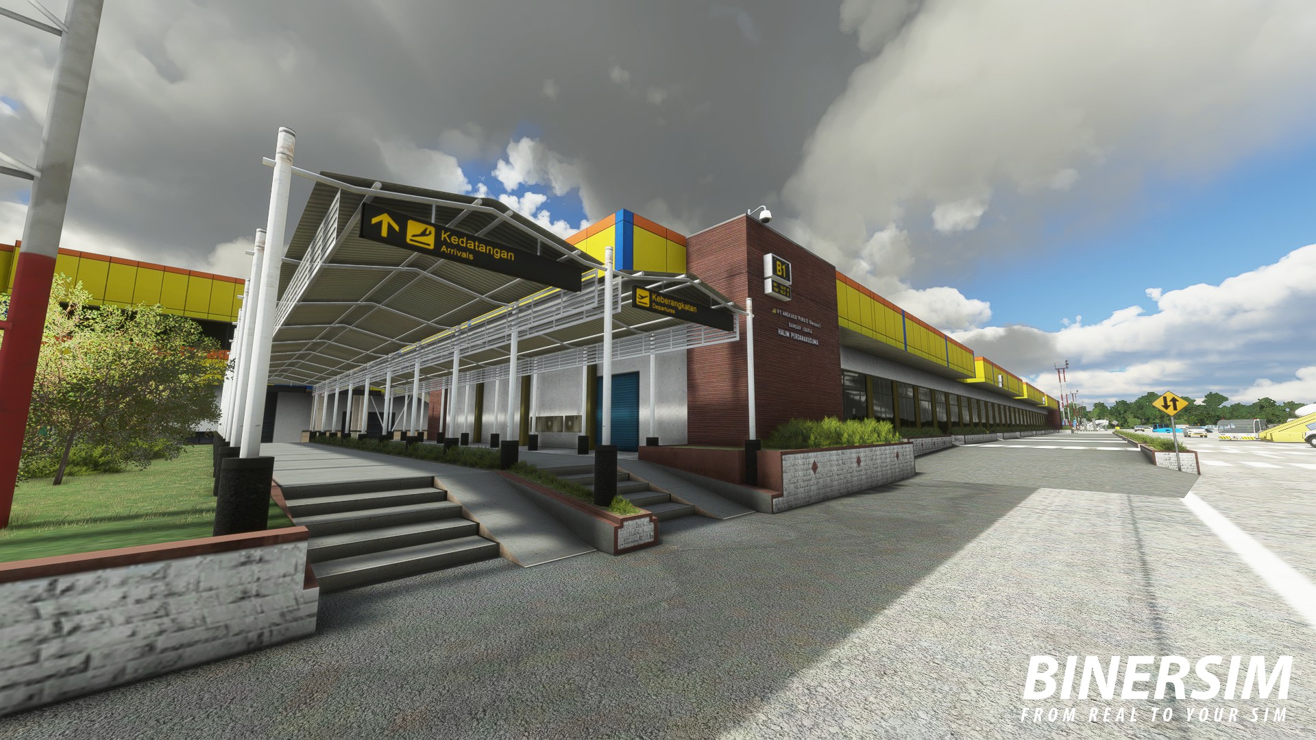 BinerSim Releases Halim Perdanakusuma Airport for MSFS - BinerSim, Microsoft Flight Simulator