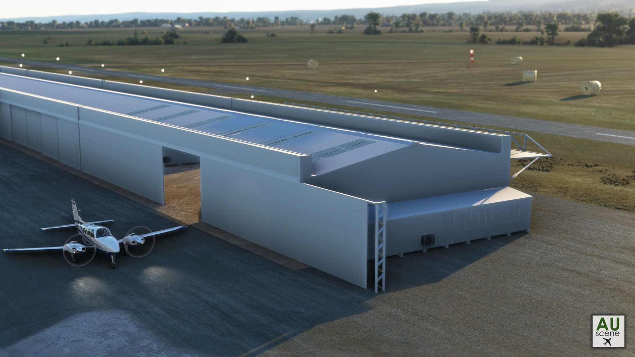 AUscene Previews Aldinga Airfield for MSFS - AUscene