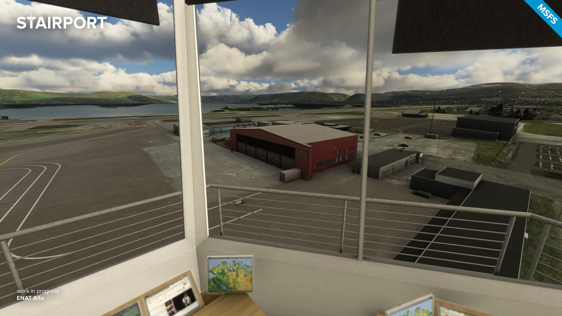 Stairport Sceneries Announces Alta Airport for MSFS - Microsoft Flight Simulator, Stairport Sceneries