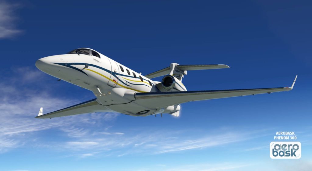 Aerobask Releases First Update for Phenom 300 (XP11) - Aerobask
