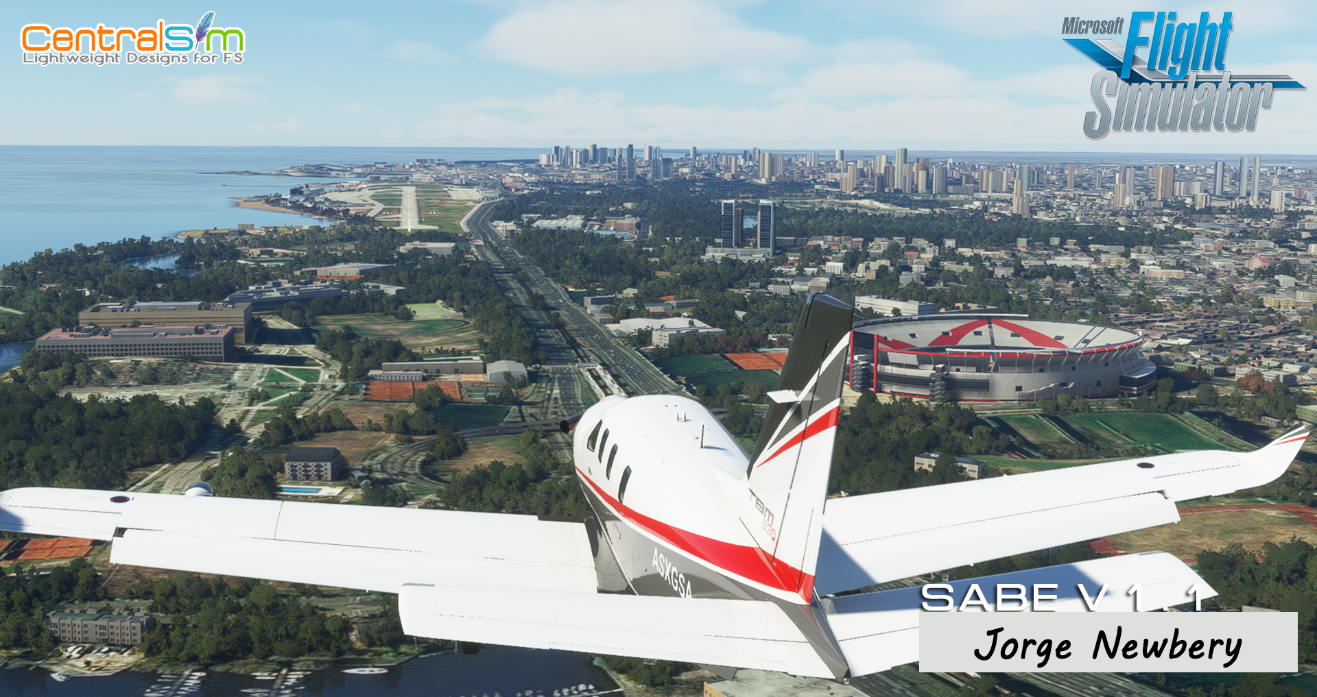 CentralSim Releases Jorge Newbery Airport v1.1 for MSFS - CentralSim, Microsoft Flight Simulator