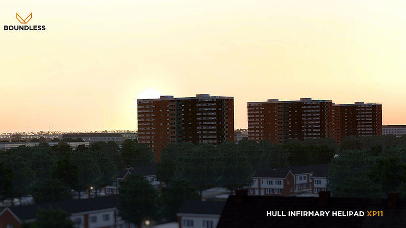 Boundless Releases Hull Infirmary Helipad for XP11 - BOUNDLESS, X-Plane