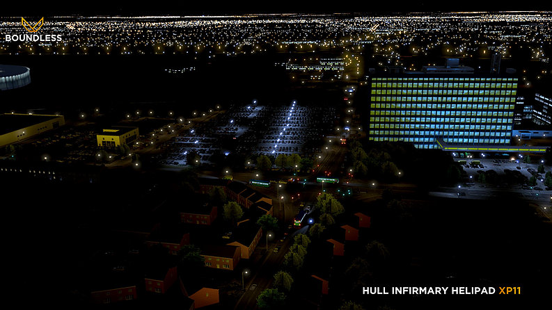 Boundless Releases Hull Infirmary Helipad for XP11 - BOUNDLESS, X-Plane